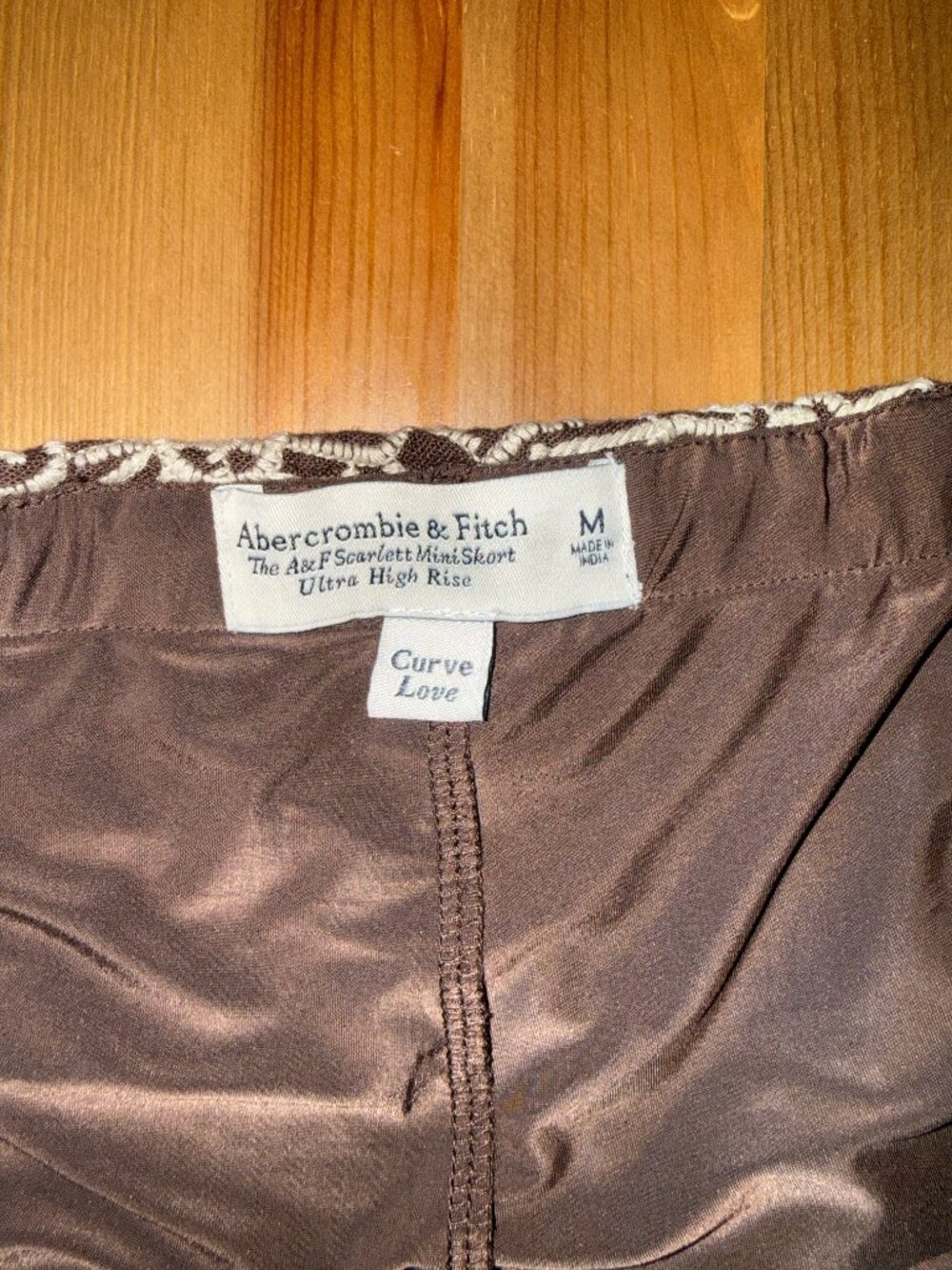 Abercrombie & Fitch Scarlett Curve Love Linen-Blend Mini Skort - Picture 4 of 5